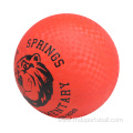 10 inch red rubber ball dodgeball playground ball